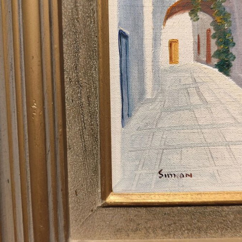 Simeon paintings used with island theme