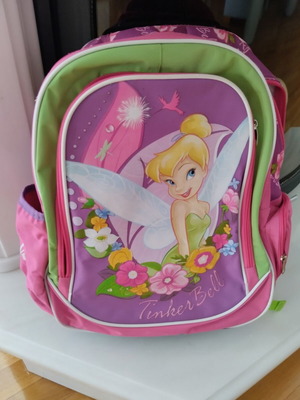 Tinkerbell Primary School Backpack like new