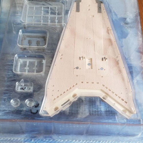 Modeling kit first issue for historic German battleship Bismarck new
