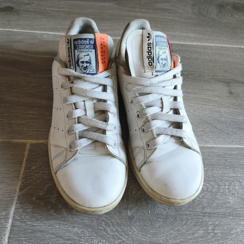 Adidas Stan Smith sneakers used, size 37, white beige