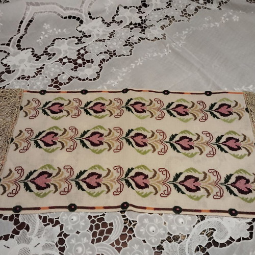 Embroidery like new handmade