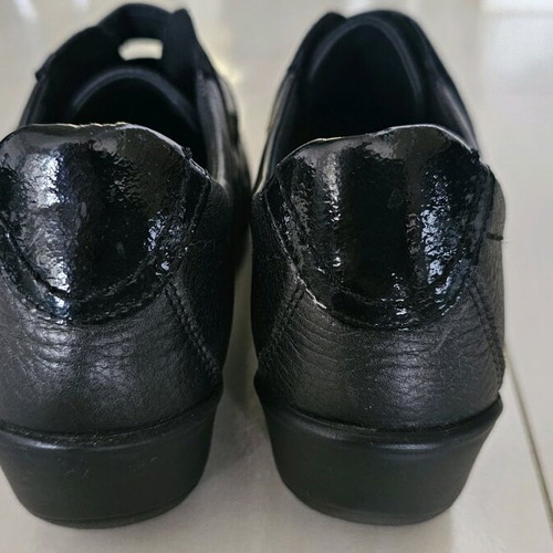 24HRS leather shoes new, anatomical, size 39, black