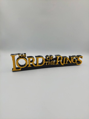 Lord of the Rings Logo new, fantasy decor