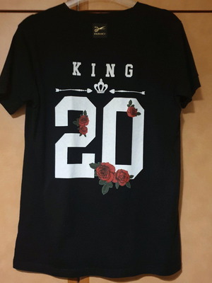 Vagrancy King 20 T-shirt black, size S, like new