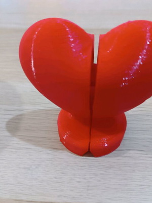 Heart-Shaped Ring Box 3D Printed New
