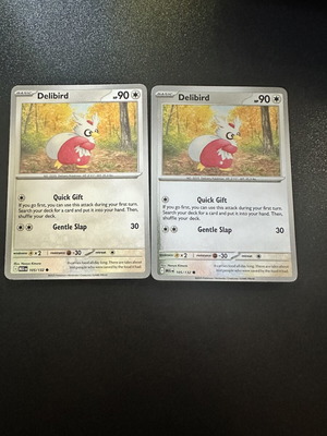 Delibird 105/132 Mega Evolution Pokemon card set