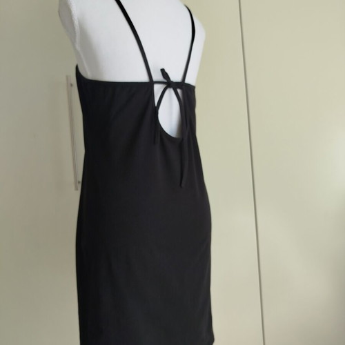 Paco & Co cotton dress black, like new, size large