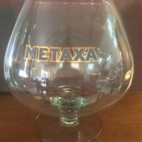 Decorative Metaxa Antika Glass new