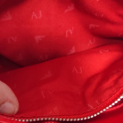 Armani Jeans handbag like new, red