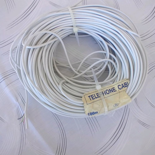 Round telephone cable new 4×0.28