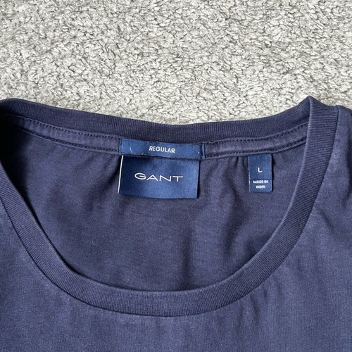 Gant Logo T Shirt L used, blue