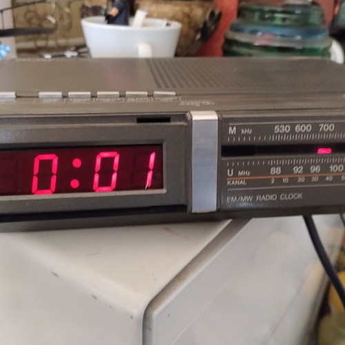 Nordmende Digital Clock 1522 vintage radio clock used