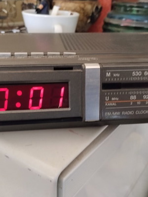 Nordmende Digital Clock 1522 vintage radio clock used