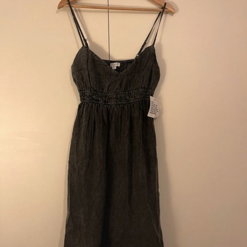 Topshop mini dress new, size L 40, grey