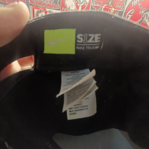 Nike official cap one size, like new, black