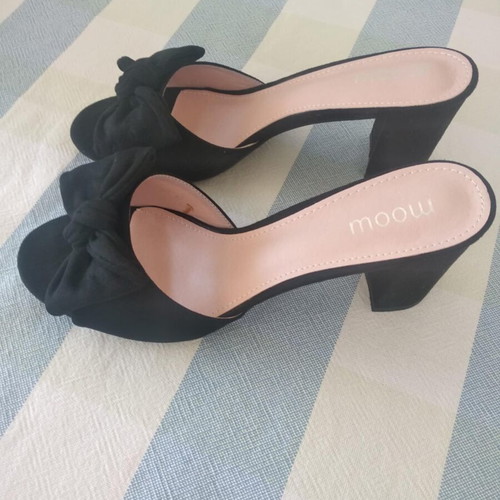 Moow women's sandals new, size 42, black