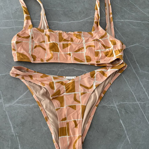 Maaboo swimwear like new, size M, beige and brown