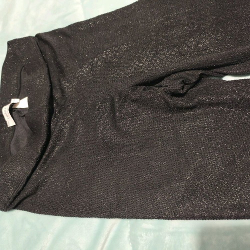 Celestino Shiny Leggings Black Like New Size M