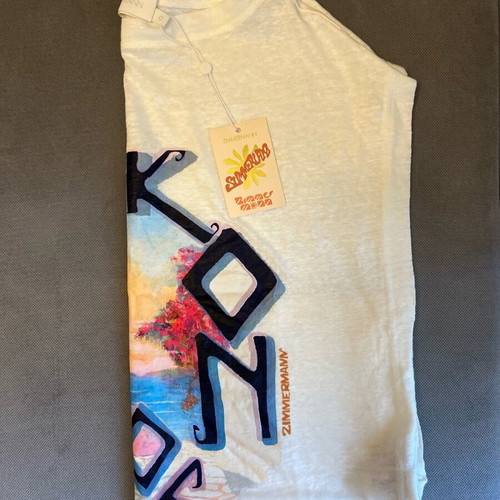 Zimmerman summer t-shirt new, white