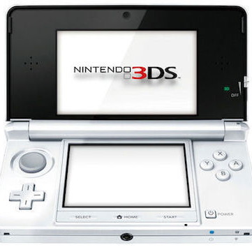 Nintendo 3DS console white used
