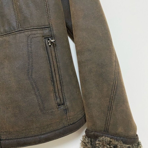 Armani jacket used brown size S