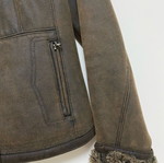 Armani jacket used brown size S