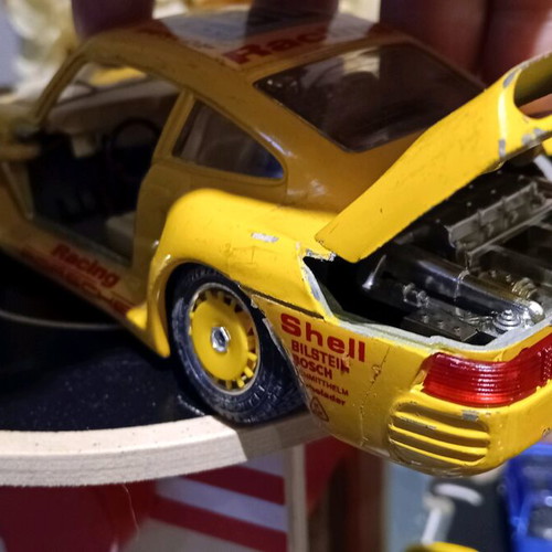Vintage diecast Bburago Porsche 959 1/24 used