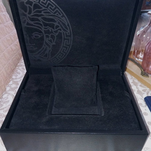 Versace vintage leatherette box like new