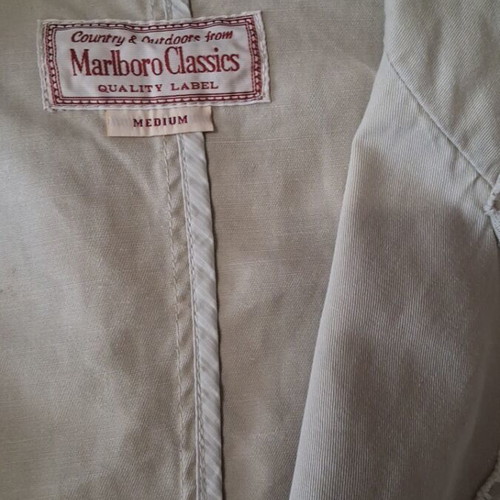Marlboro classics jacket like new, beige, size M