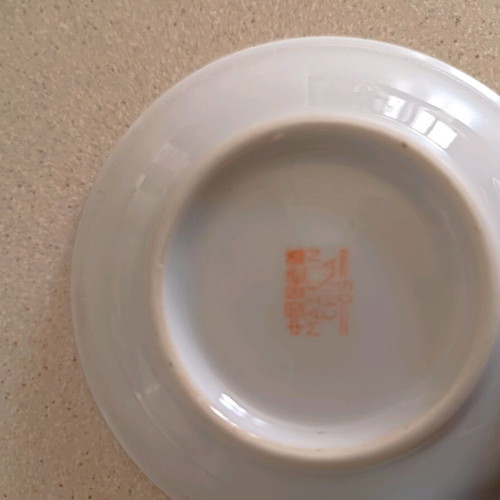 Vintage Chinese Porcelain Decorative Plates set of 3