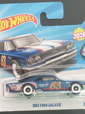 Hot Wheels 1963 Ford Galaxie μεταλλικό αυτοκινητάκι, Cool Classics 241/250