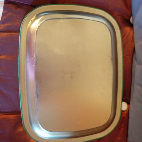 Vintage metal tray used, excellent condition
