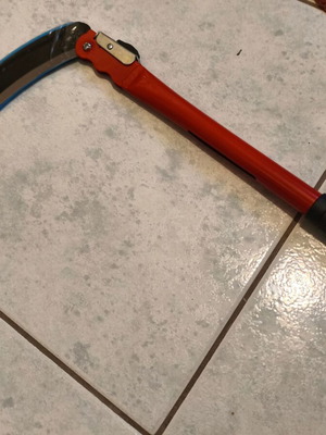 Βατοκόπτης κήπου με πλαστική λαβή πτυσσόμενος καινούργιος