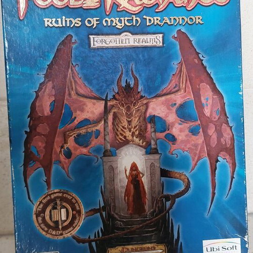 Pc Pool of Radiance Ruins of Myth Drannor used