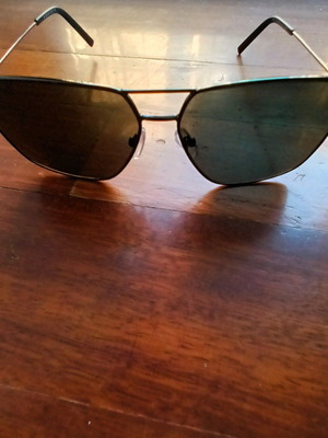 IK OCCHIALI sunglasses new, silver with case