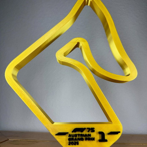F1 Austrian GP 2025 3D Printed Decor collectible new