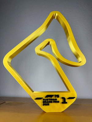 F1 Austrian GP 2025 3D Printed Decor collectible new