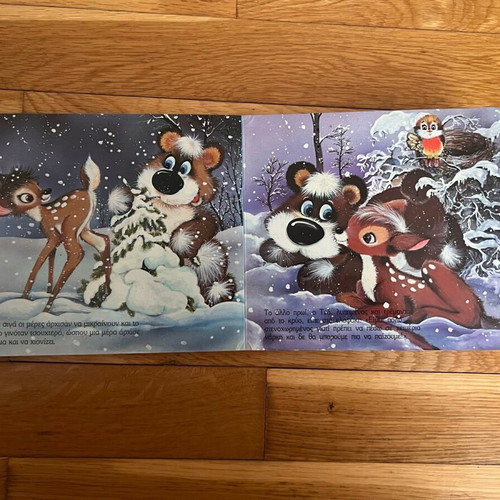 Children's books used «A Night at the Circus» and «The Bear Teo»
