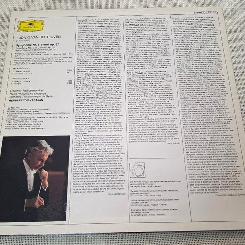Beethoven Symphonie Nr. 5 LP like new, classical