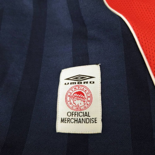 Olympiakos Ze Elias Umbro Large Football Jersey 2001-2002