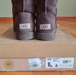 Ugg boots brown leather used, size 39