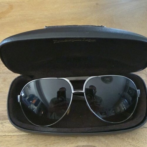 Ermenegildo Zegna Aviator Sunglasses like new with case