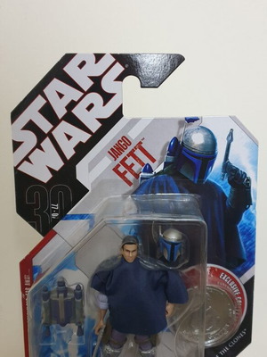 Star Wars Jango Fett Action Figure Hasbro 2007 New
