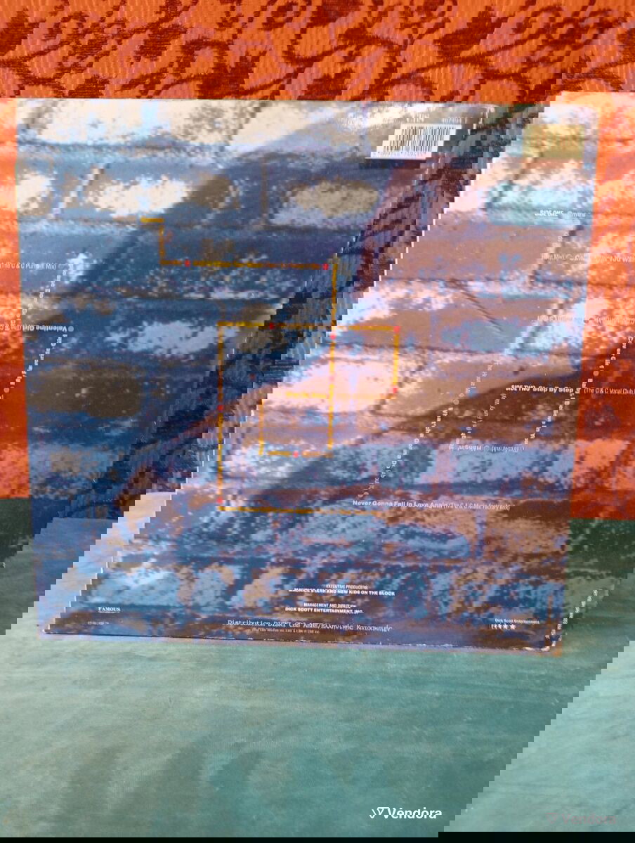 Μεταχειρισμένος δίσκος LP: New Kids On The Block - No More Games (Remix)