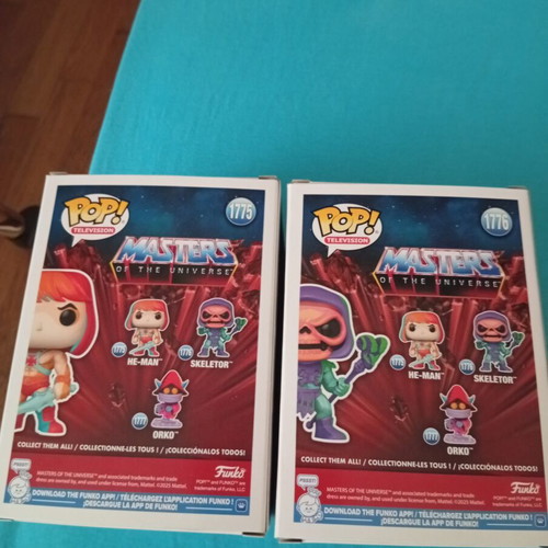 Funko Pop Comic Deco He-Man, Skeletor and Orko new, pack