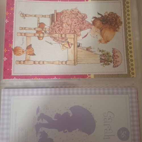 Sarah Kay album half completed, like new