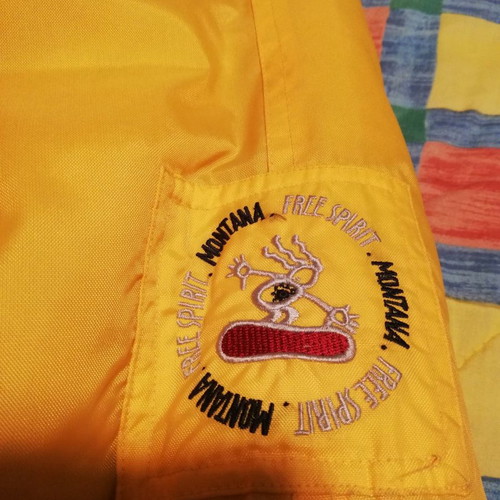 Montana jacket used, waterproof and windproof, yellow XL