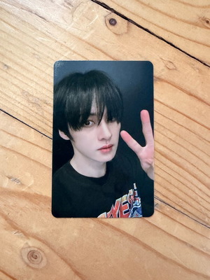 Stray Kids Lee Know Rock-star Soundwave Lucky Draw Kpop photo card