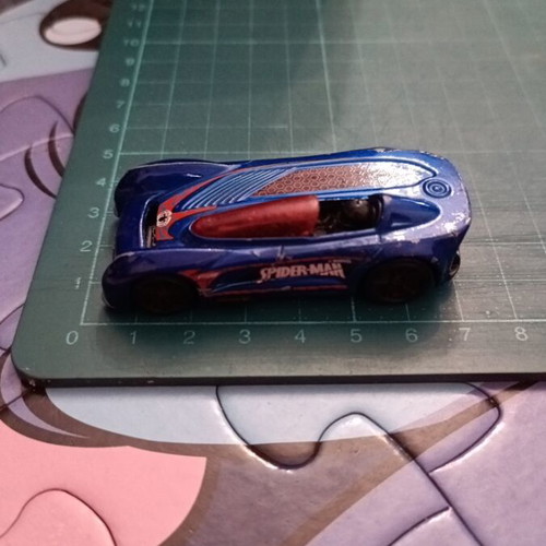 Hot Wheels Monoposto Spider-Man Ultimate Spider-Man vs The Sinister 6 2016 like new