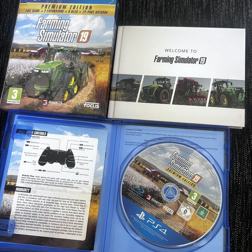 Farming Simulator 19 Premium Edition PS4 game used